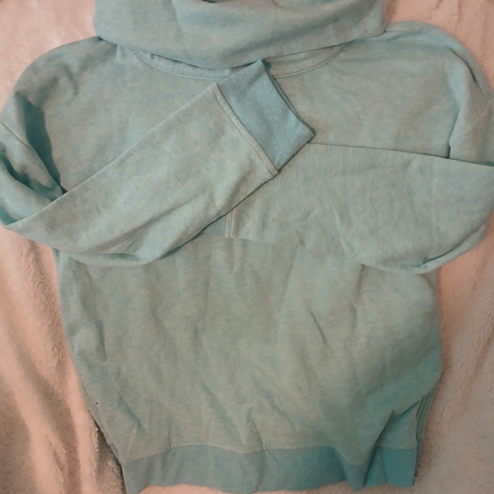 Talbots Blue Cowl Neck Sweater